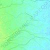 Mapa topográfico Lilibangan, altitude, relevo