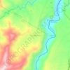 Mapa topográfico Tignapoloan, altitude, relevo