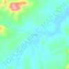 Mapa topográfico Catolé, altitude, relevo