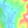 Mapa topográfico Rottal, altitude, relevo