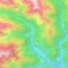 Mapa topográfico Riva, altitude, relevo