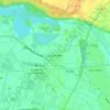 Mapa topográfico Asperden, altitude, relevo