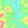 Mapa topográfico Chaquishca, altitude, relevo
