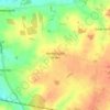 Mapa topográfico Norton Little Green, altitude, relevo