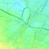 Mapa topográfico Pohjentrek, altitude, relevo