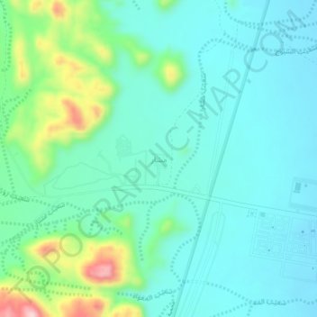 Mapa topográfico Mishar, altitude, relevo