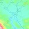 Mapa topográfico Pulau Panggung, altitude, relevo