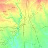 Mapa topográfico Shergarh, altitude, relevo