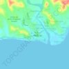 Mapa topográfico Bolho, altitude, relevo