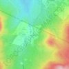Mapa topográfico La Pradera de Navalhorno, altitude, relevo
