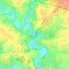 Mapa topográfico La Hubinière, altitude, relevo