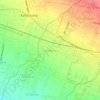 Mapa topográfico Sanankulon, altitude, relevo