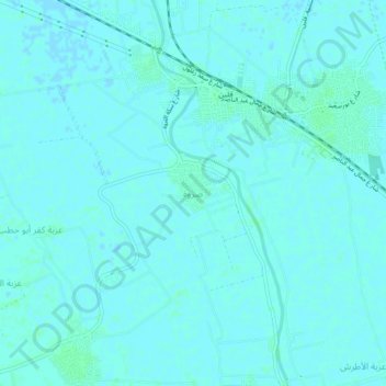 Mapa topográfico Sarawa, altitude, relevo