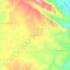 Mapa topográfico Lantek Temor, altitude, relevo