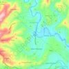 Mapa topográfico Salab, altitude, relevo