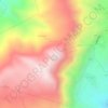 Mapa topográfico Pide, altitude, relevo