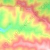 Mapa topográfico Pilliken, altitude, relevo