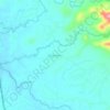 Mapa topográfico Sibariwan, altitude, relevo