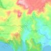 Mapa topográfico Srati, altitude, relevo