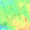 Mapa topográfico Gélasse, altitude, relevo