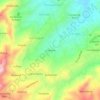 Mapa topográfico La Victoria, altitude, relevo