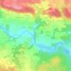Mapa topográfico Kervio, altitude, relevo