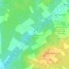 Mapa topográfico Château du Moulin, altitude, relevo