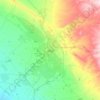 Mapa topográfico كركوك, altitude, relevo