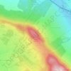 Mapa topográfico Csúcs-hegy, altitude, relevo