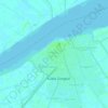 Mapa topográfico Tungkal IV Kota, altitude, relevo