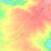 Mapa topográfico Harmony Flat, altitude, relevo