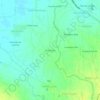 Mapa topográfico Presa Pata, altitude, relevo