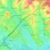 Mapa topográfico Steinbrücken, altitude, relevo