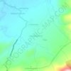 Mapa topográfico Lamteubadroe, altitude, relevo