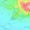Mapa topográfico Sarid, altitude, relevo
