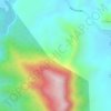Mapa topográfico Kecamatan Wera, altitude, relevo