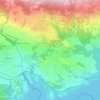 Mapa topográfico Pra Périer, altitude, relevo
