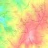 Mapa topográfico Fachada, altitude, relevo