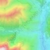 Mapa topográfico Bani, altitude, relevo