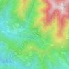 Mapa topográfico Compione, altitude, relevo