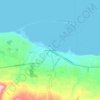 Mapa topográfico 安吉利斯港, altitude, relevo