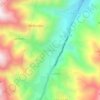 Mapa topográfico San Isidro, altitude, relevo