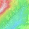 Mapa topográfico Traversara, altitude, relevo