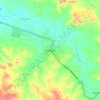 Mapa topográfico Shahadi, altitude, relevo