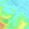 Mapa topográfico Crépé, altitude, relevo