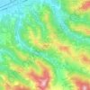 Mapa topográfico Novellina, altitude, relevo