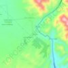 Mapa topográfico Tiwinza, altitude, relevo