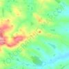 Mapa topográfico Au Moulin, altitude, relevo