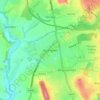 Mapa topográfico Wall Heath, altitude, relevo