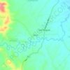 Mapa topográfico Talibon, altitude, relevo